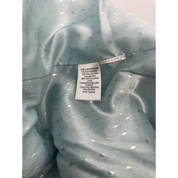 Women's Light Blue Loft Zip Jacket M - Picture 3 of 7